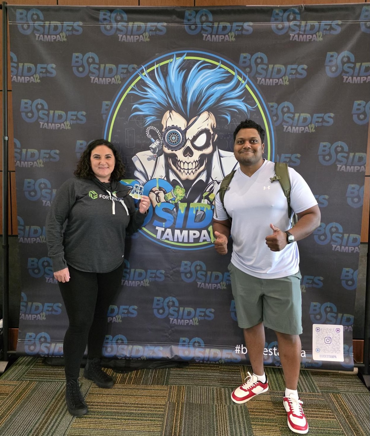 BSides Tampa 2025 - photo wall