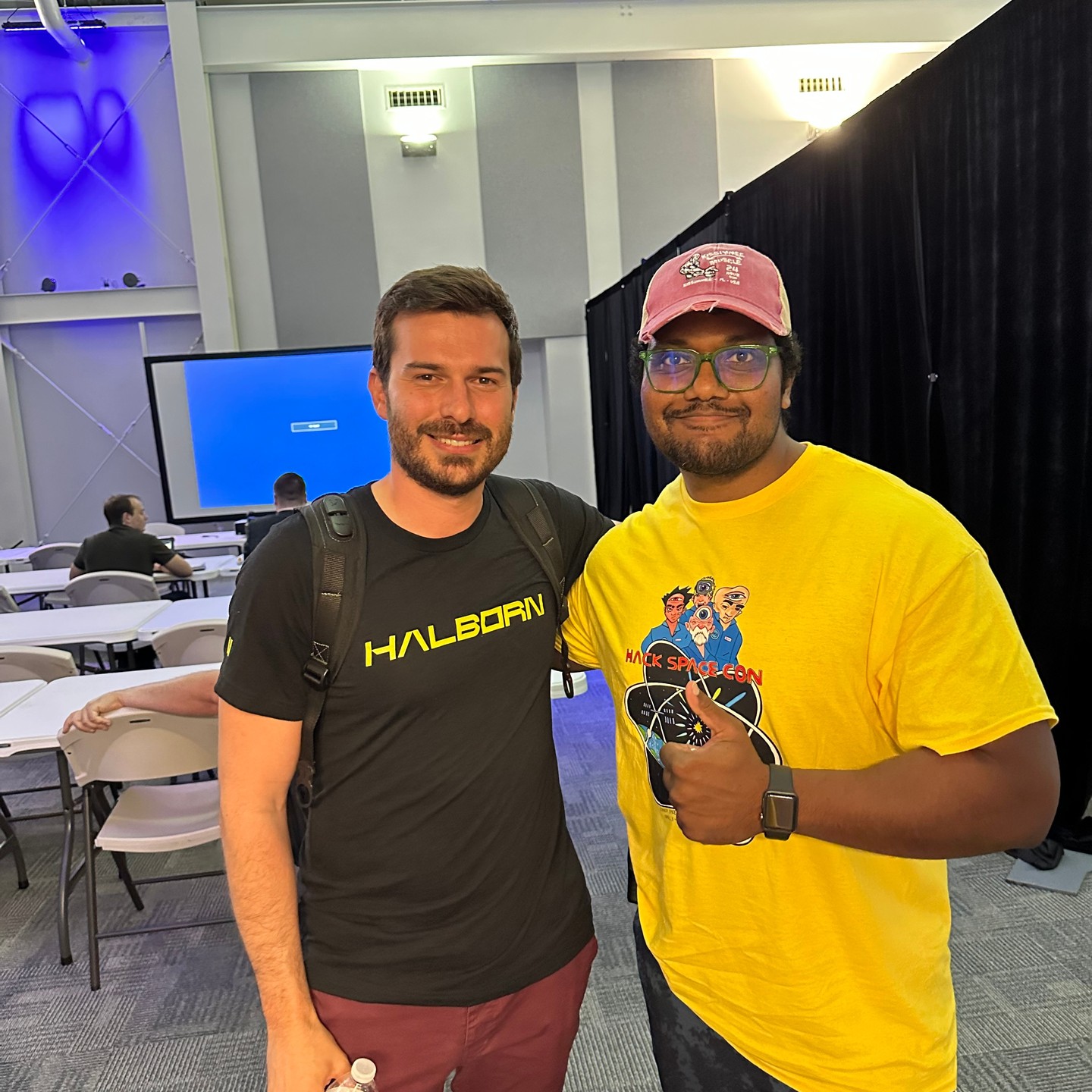 HackSpaceCon 2023 - connecting with Halborn