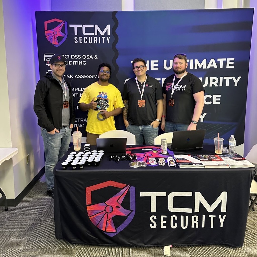 HackSpaceCon 2023 - TCM Security booth