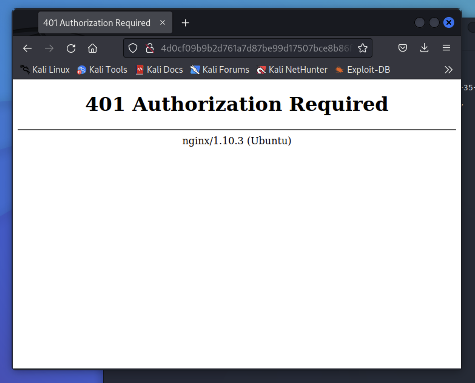 Web Page Access Denied