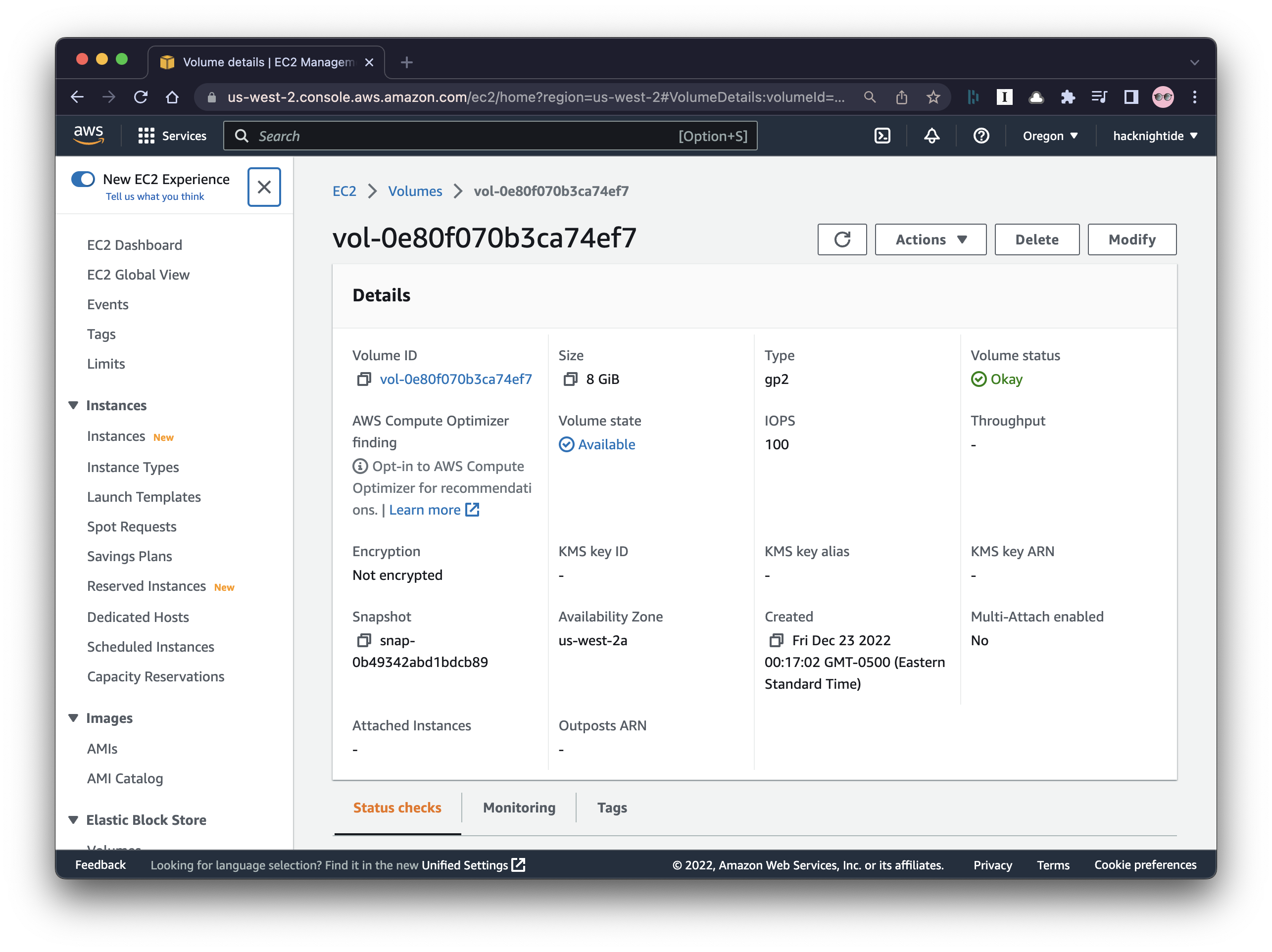 Duplicate Snapshot into a Volume