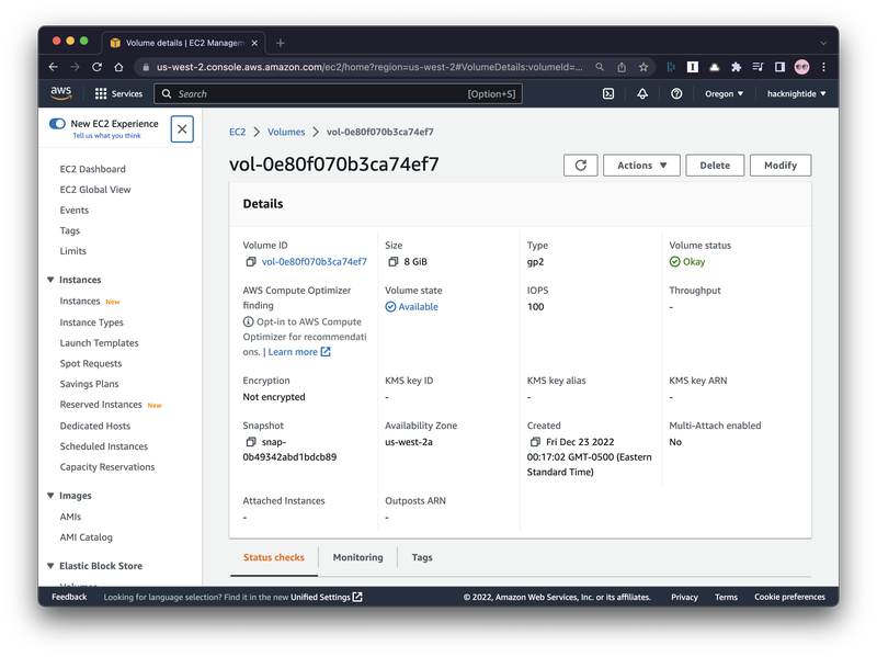 Duplicate Snapshot into a Volume